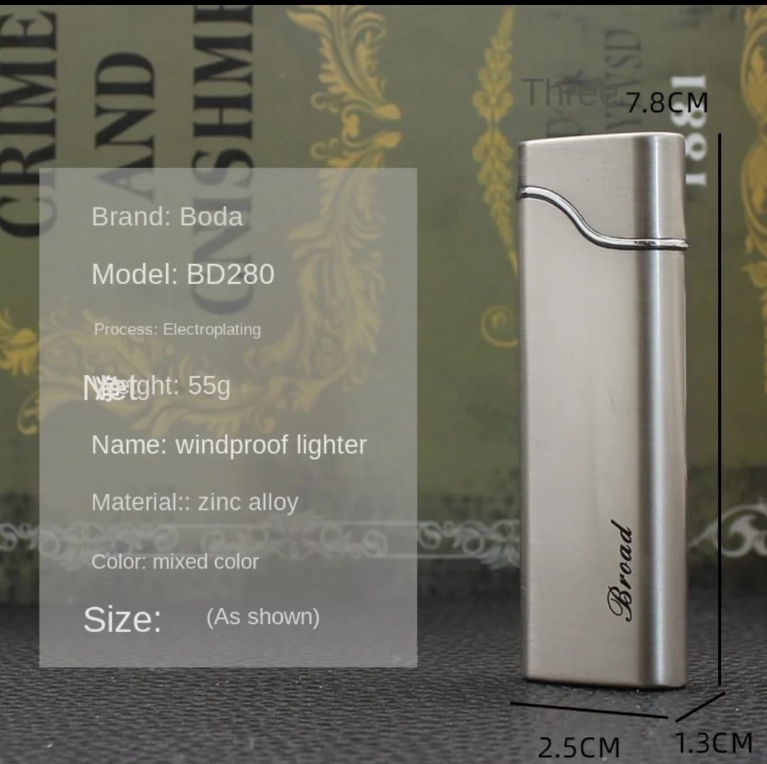 Picture of Flame Changing Lighter Windproof Straight Pocket Gift Lighter