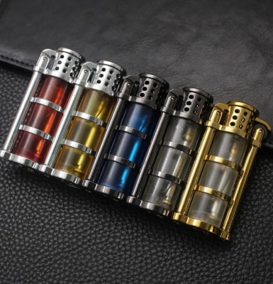 Picture of GAS Lighter Retro Gasoline Flint Wheel Igniter