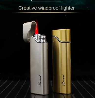 Picture of Lighter Flame Changing Lighter Windproof Straight Fire Lighter Pocket  Lighter