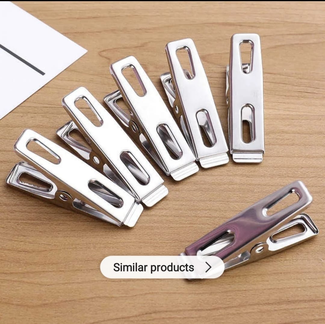 Picture of Clothes Clip High Quality Stainless Steel Powerful Clothes Drying Clip Socks Drying Clip Small