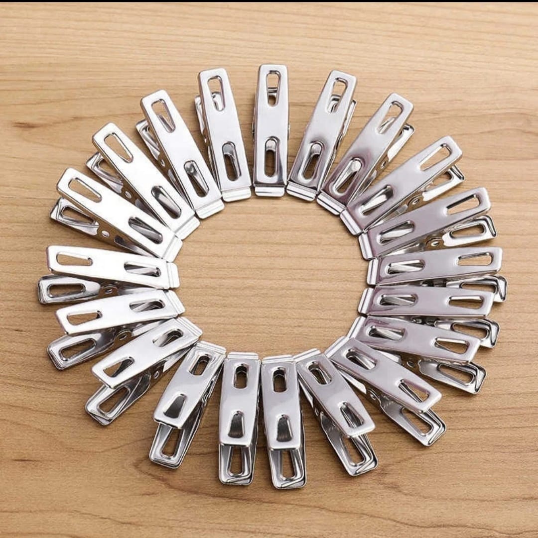 Picture of Clothes Clip High Quality Stainless Steel Powerful Clothes Drying Clip Socks Drying Clip Small