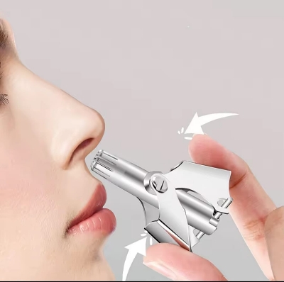 Picture of Nose Hair Ear Trimmer Stainless Steel,Manual,mWashable,Portable Tondeuse Nez hair remover Nose Vibrissa Razor Shaver
