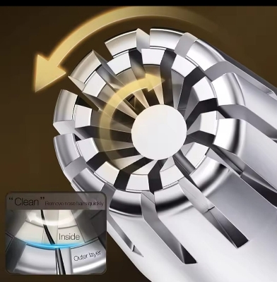 Picture of Nose Hair Ear Trimmer Stainless Steel,Manual,mWashable,Portable Tondeuse Nez hair remover Nose Vibrissa Razor Shaver