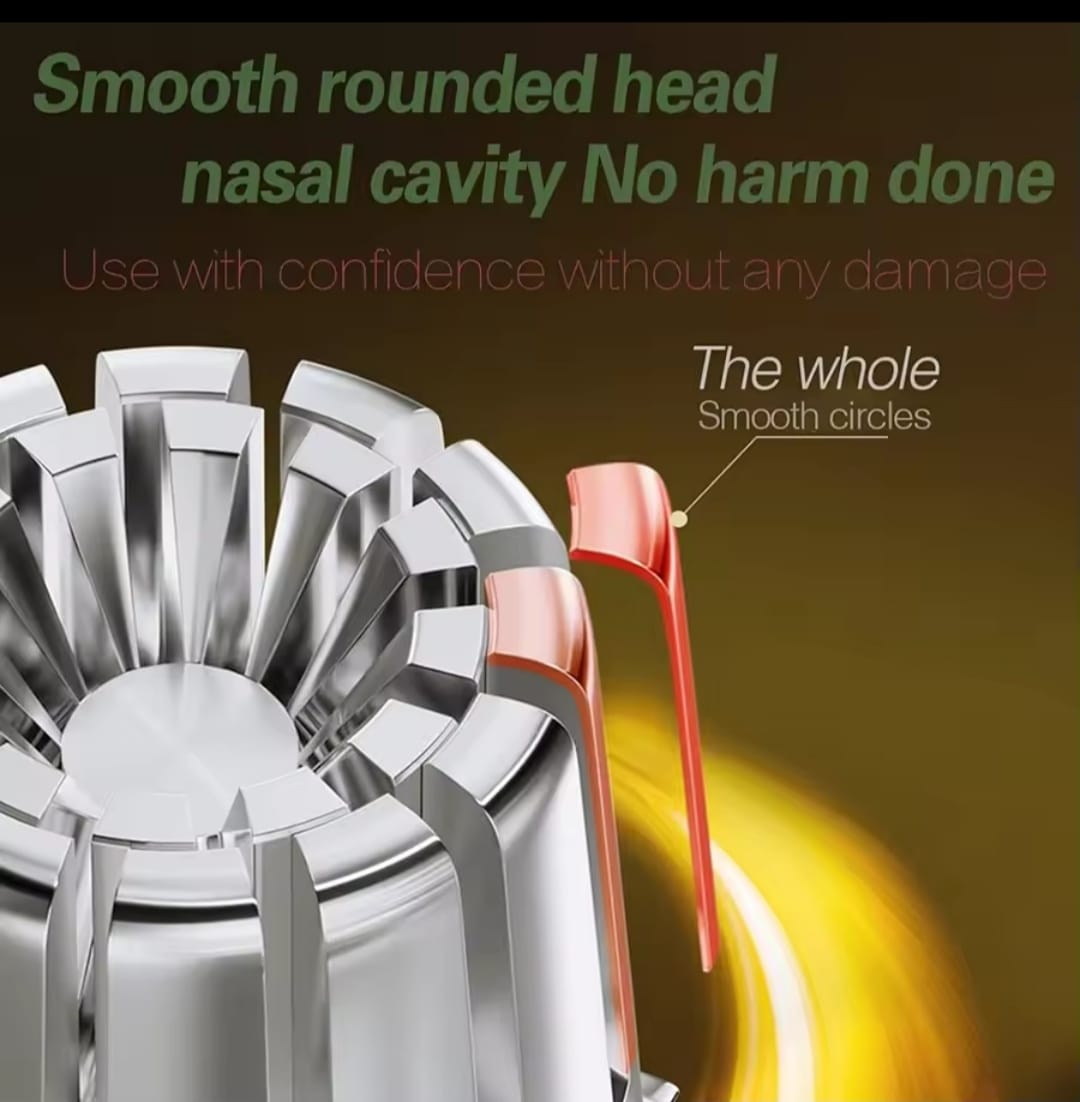 Picture of Nose Hair Ear Trimmer Stainless Steel,Manual,mWashable,Portable Tondeuse Nez hair remover Nose Vibrissa Razor Shaver