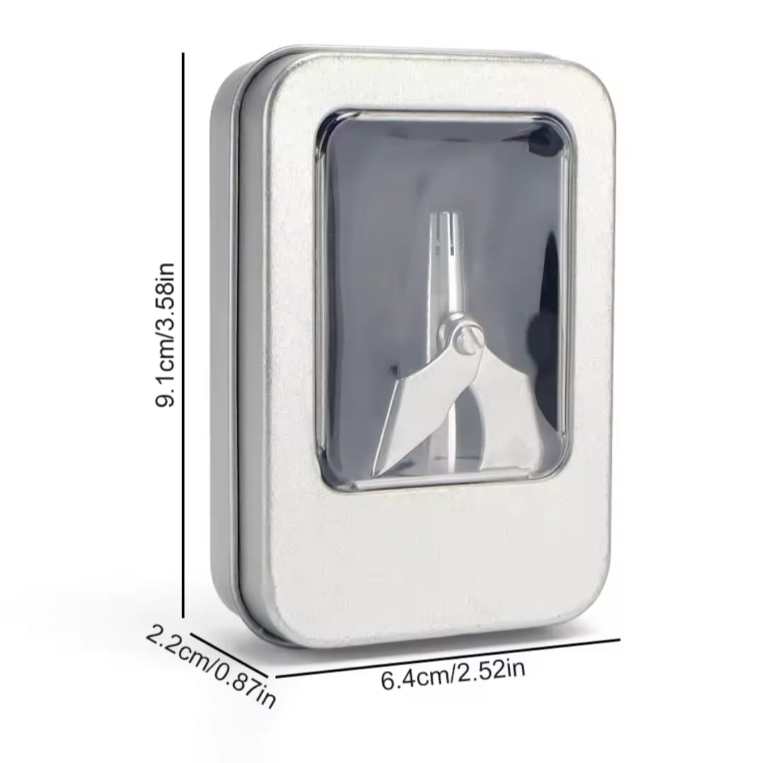 Picture of Nose Hair Ear Trimmer Stainless Steel,Manual,mWashable,Portable Tondeuse Nez hair remover Nose Vibrissa Razor Shaver