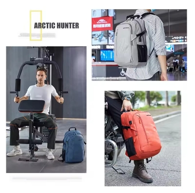 Picture of Arctic Hunter B00387 Waterproof Business And Laptop Backpack 15.6 Inch