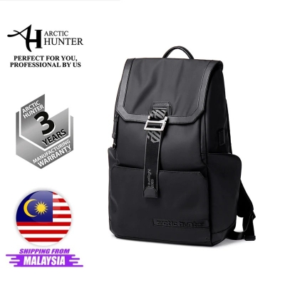 Picture of Arctic Hunter B00428 Backpack with USB Port, Travel Backpack for 15.6” Laptop Water-resistant Bag