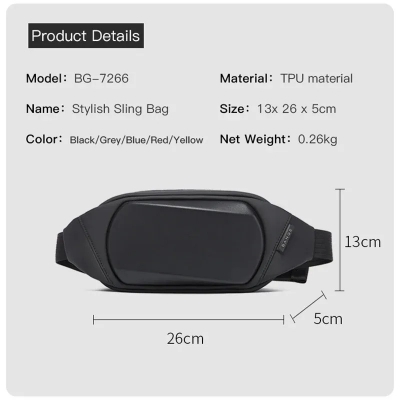 Picture of Bange Bag7266 Waterproof EVA Hard Shell Crossbody Bag