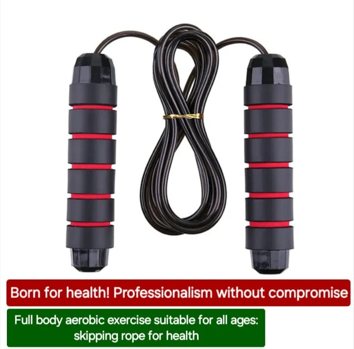 Picture of Adult Steel Skipping Rope For Men And Women To Lose Weight, Weight-Bearing, Fitness, Fat-burning, Special Skipping Rope Jump Rope Jumping Rope For Students, Special For High School Entrance Examination Sporting Goods- China Imported - 3.2 Metre