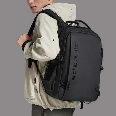 Picture of Arctic Hunter B00532 Laptop Casual Multi-Function Oxford Waterproof Backpack Bag