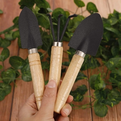 Picture of 3 pcs Large Garden Tools Set Garden Tools Set Large 10" - 3 PCS gardening tools, Garden tool
