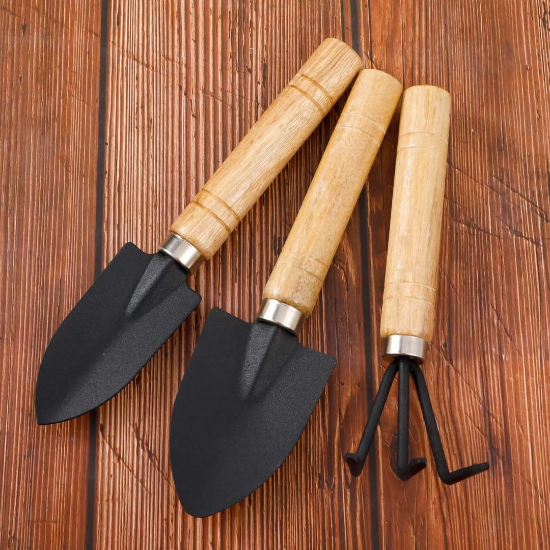 Picture of 3 pcs Large Garden Tools Set Garden Tools Set Large 10" - 3 PCS gardening tools, Garden tool