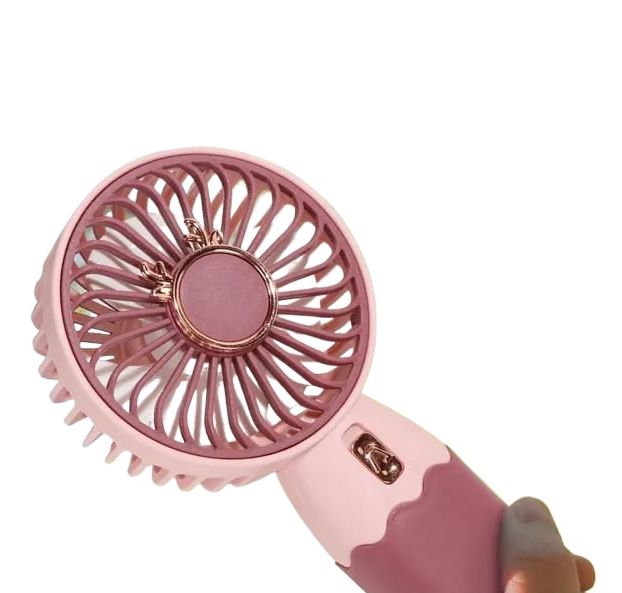 Picture of USB Rechargeable Desktop Fans Cute Mini Portable Fan for Office Study Outdoors Home Table USB Battery Charge 5v