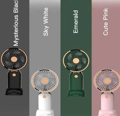 Picture of Handheld Small Fan Cooler Portable Small Usb Charging Fan Mini Silent Charging Desk Dormitory Office Student Gifts Long Enduranc