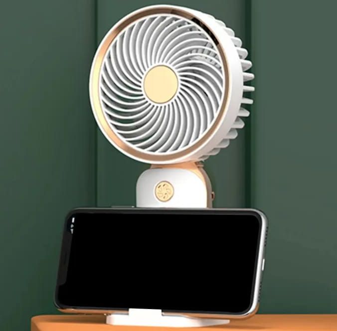 Picture of Handheld Small Fan Cooler Portable Small Usb Charging Fan Mini Silent Charging Desk Dormitory Office Student Gifts Long Enduranc