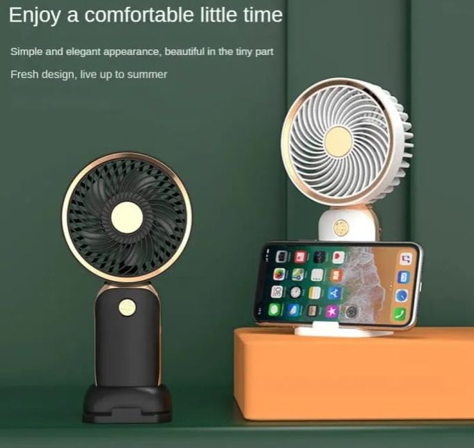 Picture of Handheld Small Fan Cooler Portable Small Usb Charging Fan Mini Silent Charging Desk Dormitory Office Student Gifts Long Enduranc