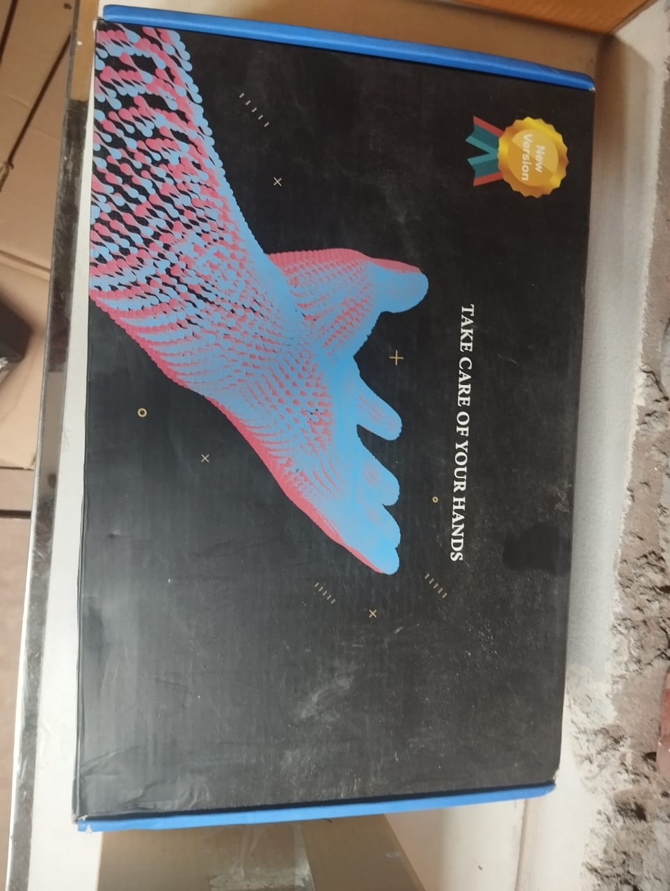 Picture of Upgrade Hemiplegia Hand Stroke Recovery Equipment Hand Exercise Therapy Stroke Hand Exerciser Rehabilitation Robot Glove