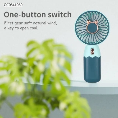 Picture of USB Rechargeable Desktop Fans Cute Mini Portable Fan for Office Study Outdoors Home Table USB Battery Charge 5v