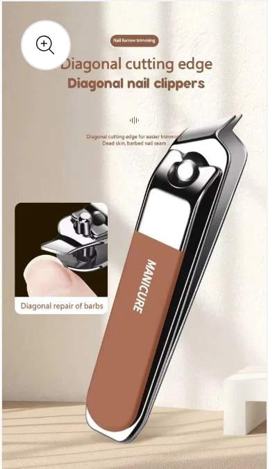 Picture of 7PCS Portable Manicure Pedicure Set Stainless Steel Professional Nail Clipper Beauty Kit for man and women