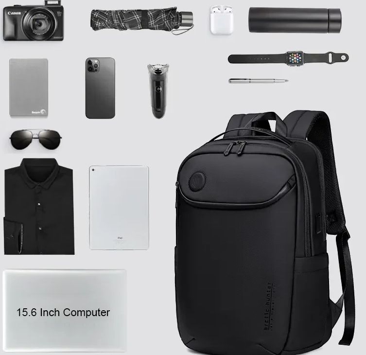 Picture of Arctic Hunter New B00555 Water Resistant Anti Theft Backpack