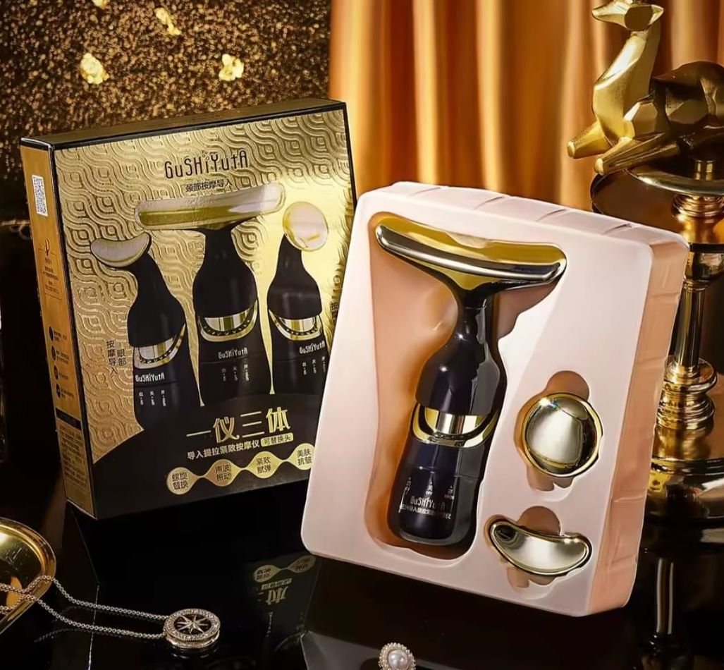 Picture of HF Facial Machine All-round Face Massager Neck Facial Eye Lifting Massage Microcurrent Skin Rejuvenation Anti Wrinkle Skin Care