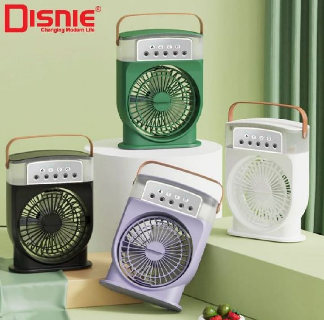 Picture of DISNIE Rechargeable Air Cooler Fan With Mist Flow