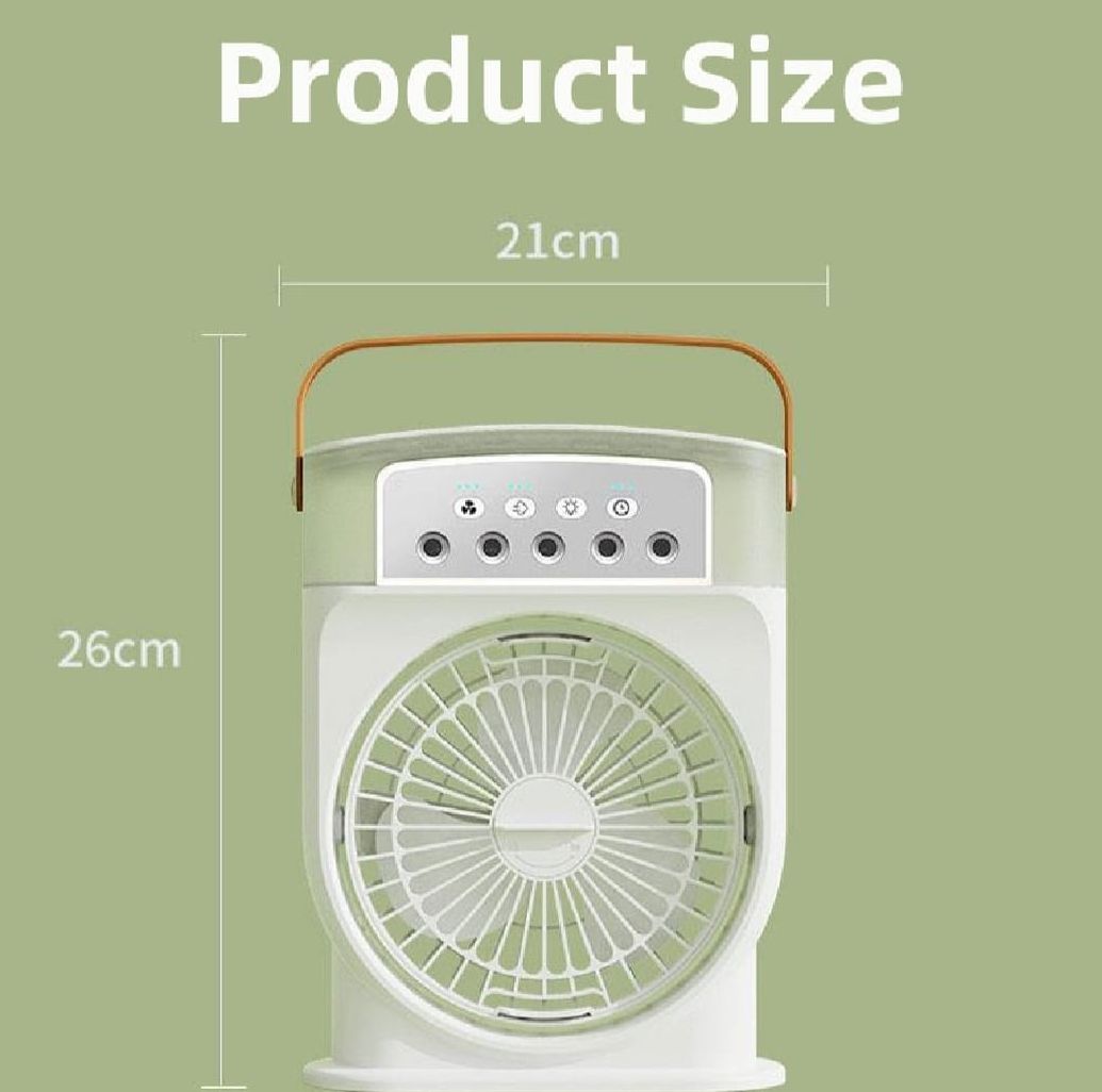 Picture of DISNIE Rechargeable Air Cooler Fan With Mist Flow