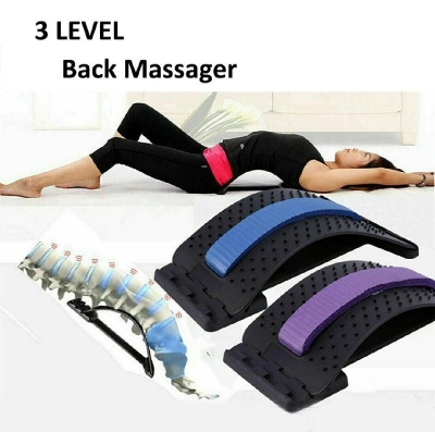 Picture of Back massage magic stretcher fitness equipment Magic Waist Massager Relaxation Pain Relieve Fitness Equipment back pain relief device MAGIC BACK SUPPORT