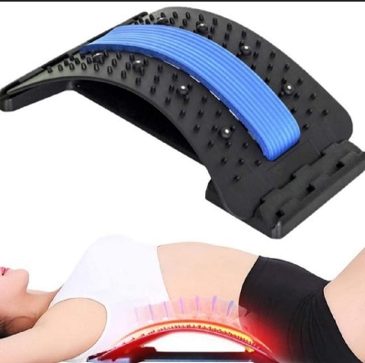 Picture of Back massage magic stretcher fitness equipment Magic Waist Massager Relaxation Pain Relieve Fitness Equipment back pain relief device MAGIC BACK SUPPORT