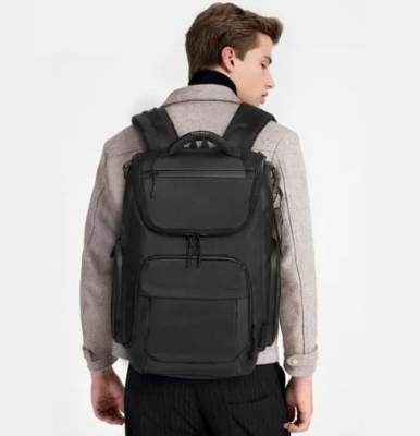 Picture of OZUKO 9409S Unisex School Collage Large Capacity Waterproof Laptop Backpack Business Travel Bag USB Charging