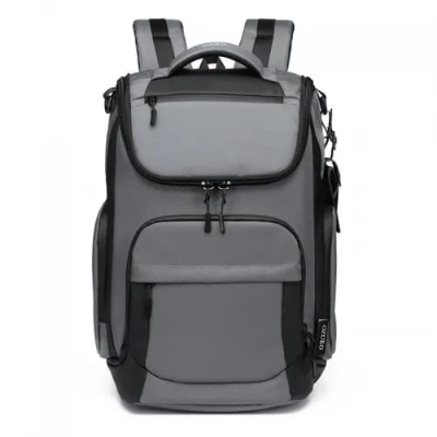 Picture of OZUKO 9409S Unisex School Collage Large Capacity Waterproof Laptop Backpack Business Travel Bag USB Charging