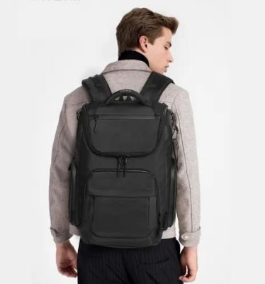 Picture of OZUKO 9409S Unisex School Collage Large Capacity Waterproof Laptop Backpack Business Travel Bag USB Charging