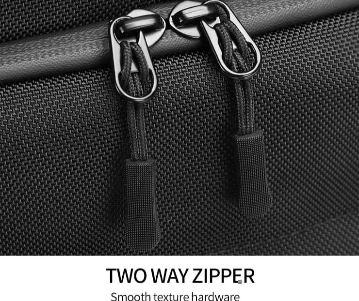 Picture of OZUKO 9409S Unisex School Collage Large Capacity Waterproof Laptop Backpack Business Travel Bag USB Charging