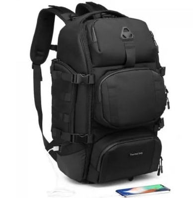 Picture of Ozuko 9386 Multi Pocket Hiking Travel Backpack