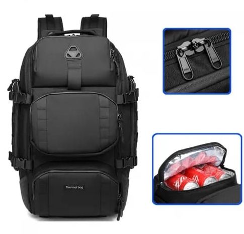 Picture of Ozuko 9386 Multi Pocket Hiking Travel Backpack