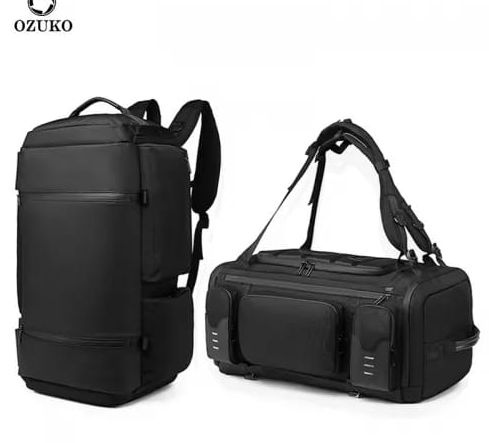 Picture of Ozuko 9326 Waterproof Anti Theft Multifunctional Capacity Laptop And Travel Backpack