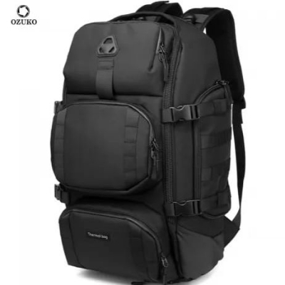 Picture of Ozuko 9386 Multi Pocket Hiking Travel Backpack