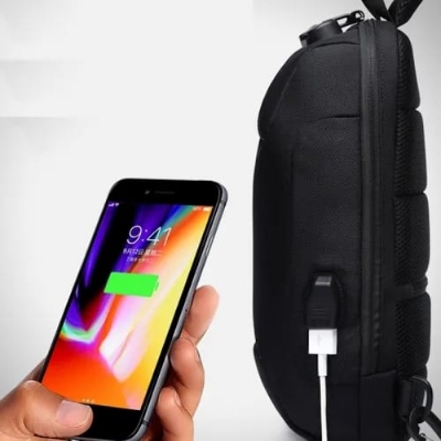 Picture of OZUKO 9223L Chest Bag Multifunction Crossbody Bag for Men