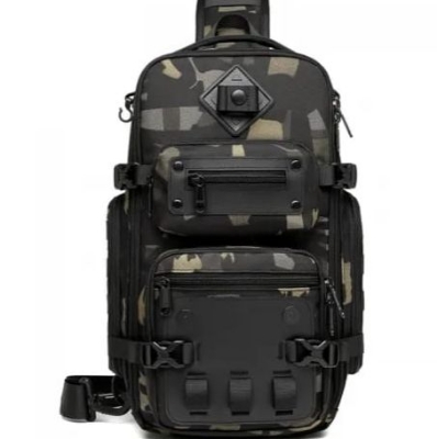 Picture of Ozuko 9585 Crossbody Bag With Camera Tripod Storage