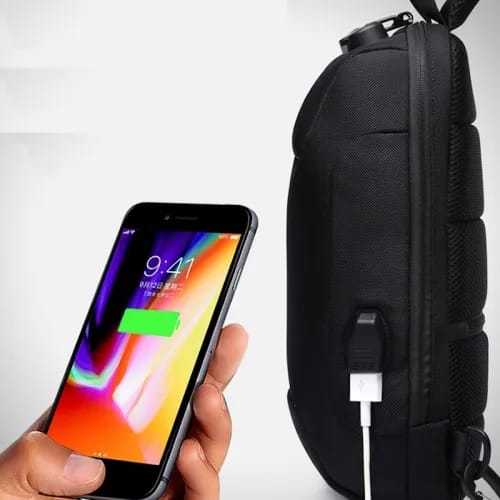 Picture of OZUKO 9223L Chest Bag Multifunction Crossbody Bag for Men