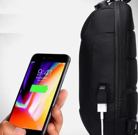 Picture of OZUKO 9223L Chest Bag Multifunction Crossbody Bag for Men