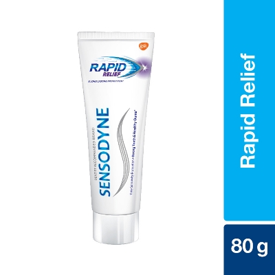 Buy Sensodyne Rapid Relief Toothpaste 80g Works in 60 seconds  at best price in Bangladesh 