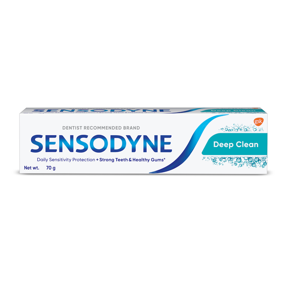 Buy Sensodyne Deep Clean Toothpaste Long-lasting freshness against sensitivity 70gm at best price in Bangladesh 
