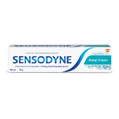 Buy Sensodyne Deep Clean Toothpaste Long-lasting freshness against sensitivity 70gm at best price in Bangladesh 