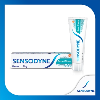 Buy Sensodyne Deep Clean Toothpaste Long-lasting freshness against sensitivity 70gm at best price in Bangladesh 
