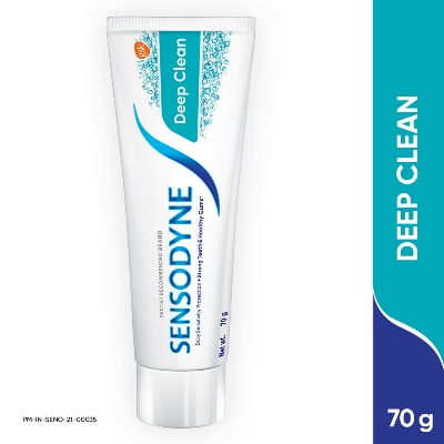 Buy Sensodyne Deep Clean Toothpaste Long-lasting freshness against sensitivity 70gm at best price in Bangladesh 