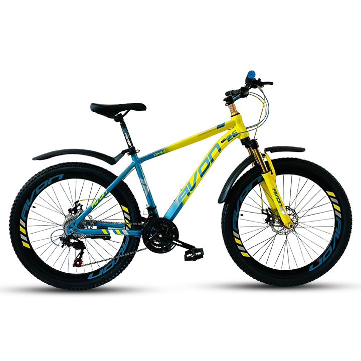 Buy Avon CRV 26 inch 24 Speed Yellow & Sky Blue Bicycle  Best Price In Bangladesh