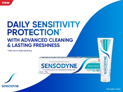 Buy Sensodyne Deep Clean Toothpaste Long-lasting freshness against sensitivity 70gm at best price in Bangladesh 