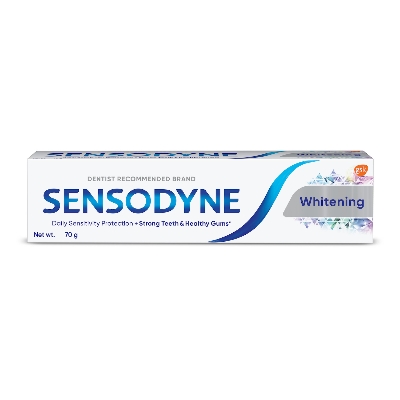 Buy Sensodyne Whitening Toothpaste 70g Brings back the natural glow of teeth at best price in Bangladesh 