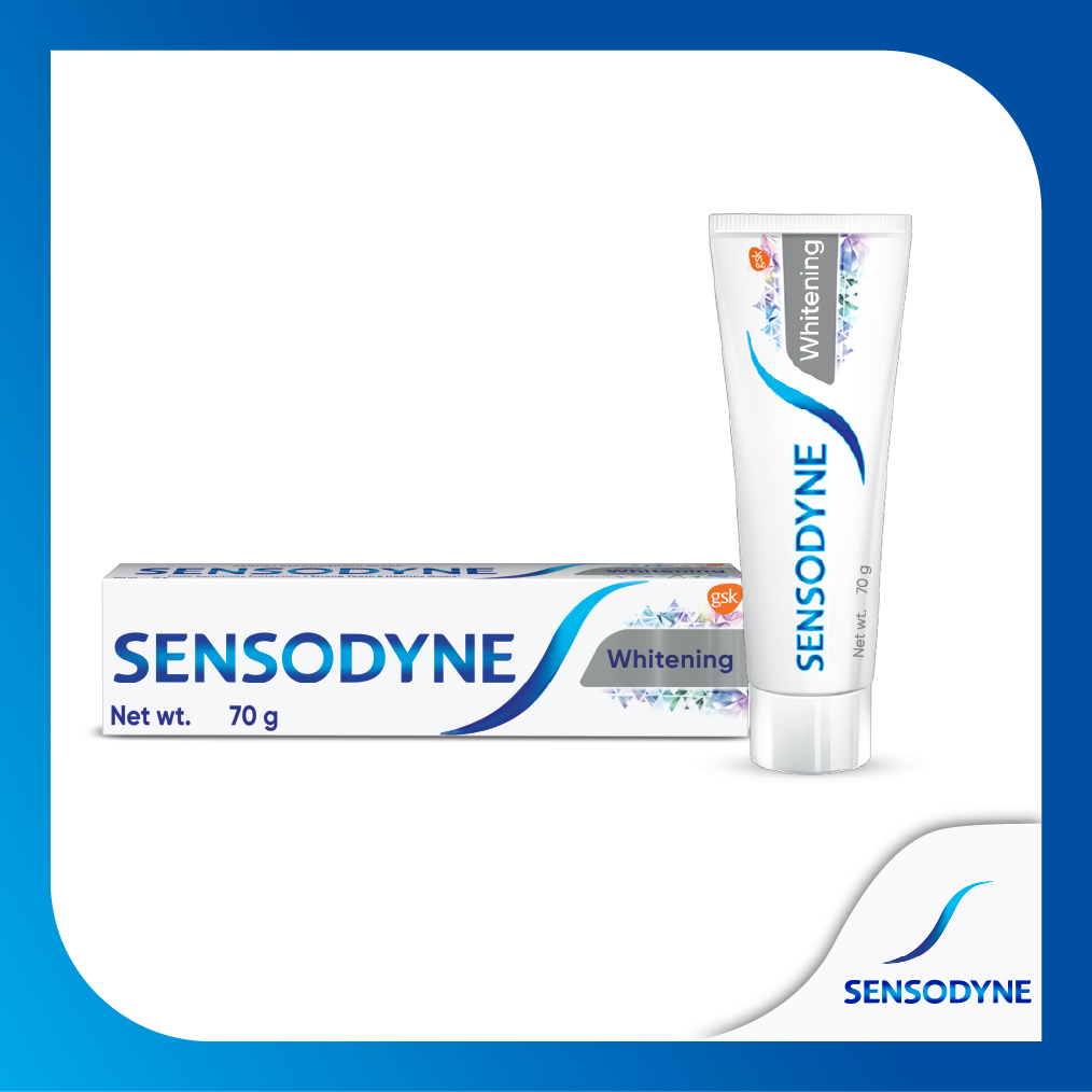 Buy Sensodyne Whitening Toothpaste 70g Brings back the natural glow of teeth at best price in Bangladesh 